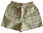 Preview: Shorts Karos rot orange cotton, Größe 98-128