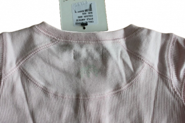 Rippshirt mit Knopfleiste ~mesaverde~ rosa  minymo