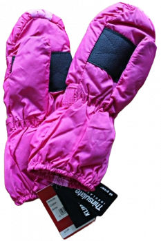 Fäustlinge lange Stulpen Skihandschuhe Klimatherm  pink