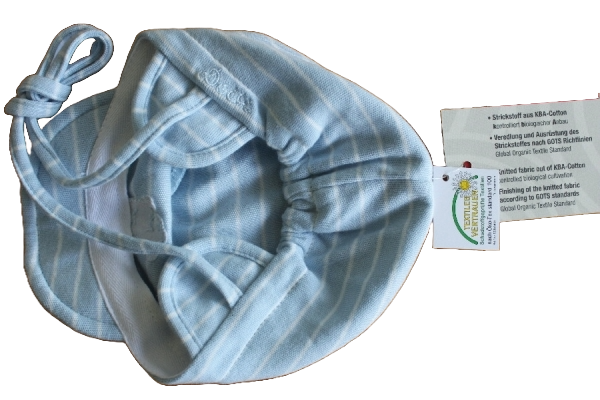 Baby BIO Schirmmütze Cap   Größe 37-45  100% kbA  Baumwolle