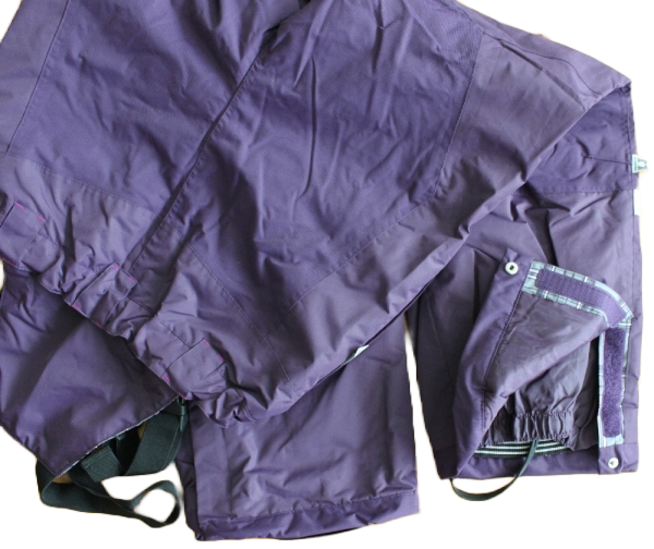 Skihose TASLON Aubergine Größe 146-158