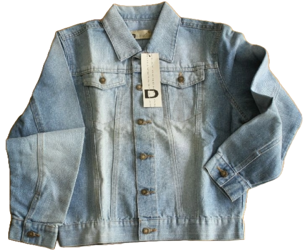 Jeansjacke vintagelook geknöpft  Größe 152