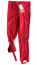Stiefelhose Leggins Rot 94% Baumwolle/Spandex  Größe 116-128